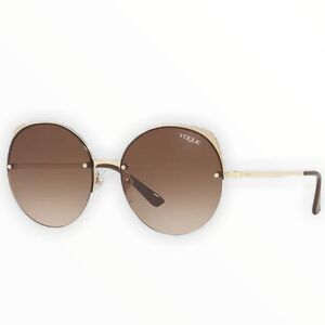 VOGUE EYEWEAR SUNGLASSES  IN BROWN GRADIENT
